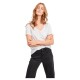 тениска,дамски,тениски,object,tessi,slub,short,sleeve,v,neck,t,shirt,white,(white)