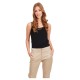 тениска,дамски,тениски,vila,mero,lace,sleeveless,t,shirt,black,(black)