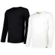 тениска,мъжки,тениски,lee,long,sleeve,t,shirt,2,units,black,white,(black)