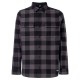 карирана,риза,мъжки,ризи,oakley,bear,cozy,flannel,long,sleeve,shirt,black,(black,grey,check)