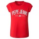 тениска,дамски,тениски,pepe,jeans,basil,short,sleeve,t,shirt,red,(winter,red)