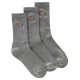 чорапи,дамски,чорапи,dickies,valley,grove,crew,socks,grey,melange,(grey)