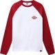 тениска,мъжки,тениски,dickies,cologne,long,sleeve,t,shirt,red,white,(biking,red)