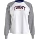 тениска,дамски,пижами,tommy,jeans,long,sleeve,pyjama,t,shirt,white,(medium,grey,heather)