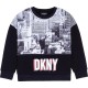 блуза,детски,блузи,dkny,d35r86,09b,sweatshirt,black,(black)