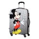 куфари,american,tourister,disney,legends,spinner,65,24,alfatwist,62.5l,trolley,bag,white,(mickey,mouse,polka,dot)
