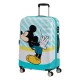 куфари,american,tourister,wavebreaker,disney,spinner,67,24,64l,trolley,bag,blue