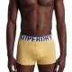 боксерки,мъжко,бельо,superdry,dual,logo,trunk,boxers,2,units,yellow,(mazarine,nautical,yellow)