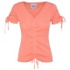 тениска,дамски,тениски,pepe,jeans,sonia,short,sleeve,t,shirt,refurbished,orange