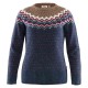 блуза,дамски,пуловери,дамски,плетени,дрехи,fjällräven,Övik,knit,sweater,blue,(navy)