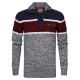блуза,мъжки,пуловери,petrol,industries,roll,neck,half,zip,sweater,blue