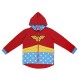 блуза,детски,блузи,dc,comics,wonder,woman,full,zip,sweatshirt,red,(red)