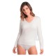 дамско,бельо,дамски,бикини,и,танкини,playtex,princesa,thermal,natural,long,sleeve,base,layer,white,(white)