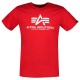 тениска,мъжки,тениски,alpha,industries,basic,short,sleeve,t,shirt,speed,red,white,(red)