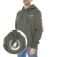 суичър,мъжки,пуловери,alpha,industries,space,shuttle,hoodie,dark,olive,(green)