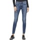 дънки,дамски,панталони,g,star,3301,mid,skinny,jeans,faded,indigo,destroyed,(blue)