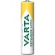 батерии,varta,aaa,lr03,800mah,rechargeable,battery,4,units,green,(blue)