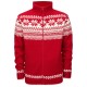 блуза,мъжки,пуловери,brandit,norweger,full,zip,sweater,red