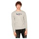 тениска,мъжки,тениски,pepe,jeans,eggo,long,sleeve,t,shirt,grey,(grey,marlange)