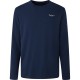 тениска,мъжки,тениски,pepe,jeans,original,basic,2,long,sleeve,t,shirt,navy,(blue)
