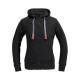 блуза,дамски,блузи,difi,downtown,full,zip,sweatshirt,black,(black)
