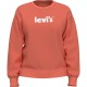 поларена,блуза,дамски,блузи,levi´s,®,graphic,standard,sweatshirt,red,(ssnl,poster,logo,fleece,persimmon)