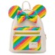 раница,раници,disney,loungefly,minnie,rainbow,backpack,26,cm,white