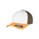 шапка,всички,шапки,flexfit,3,tone,cap,golden,white,olive,(orange)
