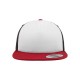 шапка,всички,шапки,flexfit,foam,with,white,front,cap,red,white,black,(red)