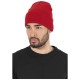 шапка,всички,шапки,flexfit,heavyweight,long,beanie,red
