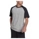 тениска,мъжки,тениски,adidas,melange,short,sleeve,t,shirt,grey,(medium,grey,heather,black,melange)