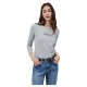 тениска,дамски,тениски,pepe,jeans,new,virginia,long,sleeve,t,shirt,grey,marl,(grey)