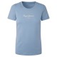 тениска,дамски,тениски,pepe,jeans,new,virginia,short,sleeve,t,shirt,dazed,blue,(blue)