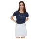 тениска,дамски,тениски,pepe,jeans,new,virginia,short,sleeve,t,shirt,navy,(blue)