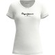тениска,дамски,тениски,pepe,jeans,new,virginia,short,sleeve,t,shirt,white