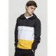 яке,мъжки,якета,urban,classics,block,pull,over,jacket,black,(black,yellow,white)