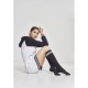 чорапи,мъжки,чорапи,urban,classics,college,socks,black,white,(black)