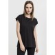 тениска,дамски,тениски,urban,classics,extended,short,sleeve,t,shirt,black,(black)