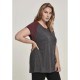 тениска,дамски,тениски,urban,classics,s,raglan,contract,short,sleeve,t,shirt,brown,(brown,red)
