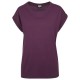 тениска,дамски,тениски,urban,classics,extended,short,sleeve,t,shirt,bordeaux,(red)