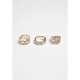 бижутерия,urban,classics,set,of,3,rings,dollar,yellow,(gold)
