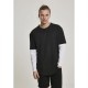 тениска,мъжки,тениски,дамски,тениски,urban,classics,oversized,shaped,double,long,sleeve,t,shirt,black,(black,white)
