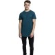 тениска,мъжки,тениски,дамски,тениски,urban,classics,shaped,long,t,shirt,blue,(blue,canard)
