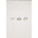 бижутерия,mister,tee,kit,3,rings,silver,(silver)