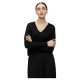 блуза,дамски,пуловери,дамски,плетени,дрехи,object,thess,v,neck,sweater,black