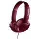 слушалки,слушалки,philips,bass+,shl3070rd,headphones,red,(red)
