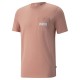 тениска,мъжки,тениски,puma,modern,basics,pocket,short,sleeve,t,shirt,rosette,(pink)