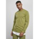 блуза,мъжки,пуловери,urban,classics,basic,terry,crew,sweatshirt,olive,green