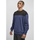 блуза,мъжки,пуловери,urban,classics,upper,block,sweatshirt,dark,blue,black