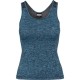 тениска,дамски,тениски,urban,classics,training,top,active,melange,logo,sleeveless,t,shirt,purple,(turquoise,black,black)